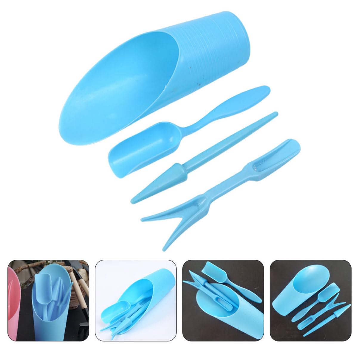 Gardening Tools Spade - Pá de balde durável de plástico