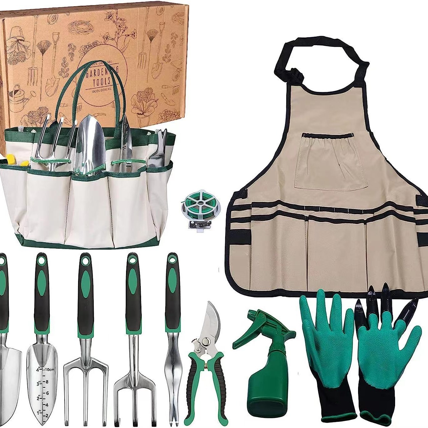 Gardening Tools Spade - Conjunto de Ferramentas de Jardim com