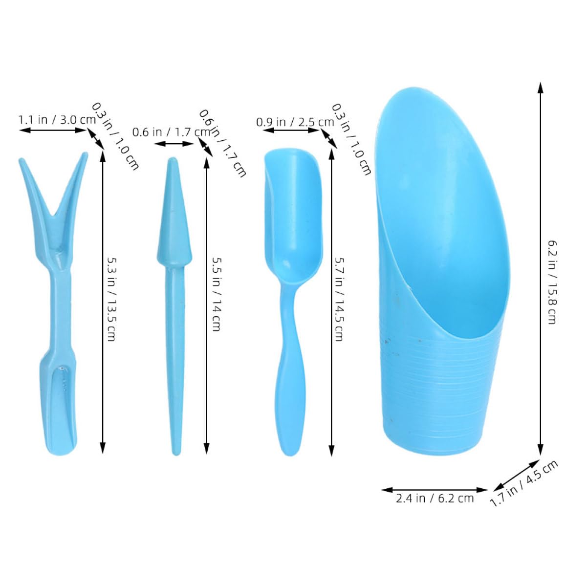 Pá de balde durável de plástic - Gardening Tools Spade avaliação e preço