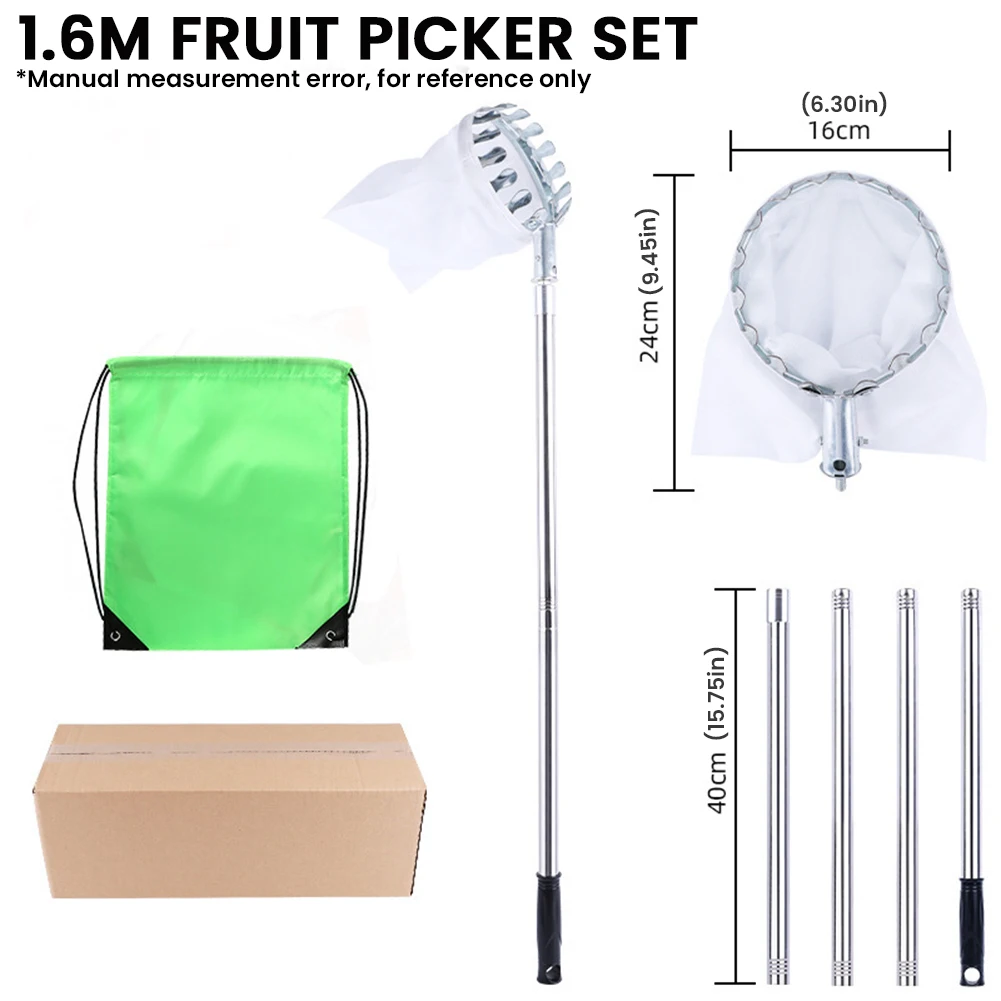 1.6-4m ferramenta selecionador - Gardening Tools Basket avaliação e preço