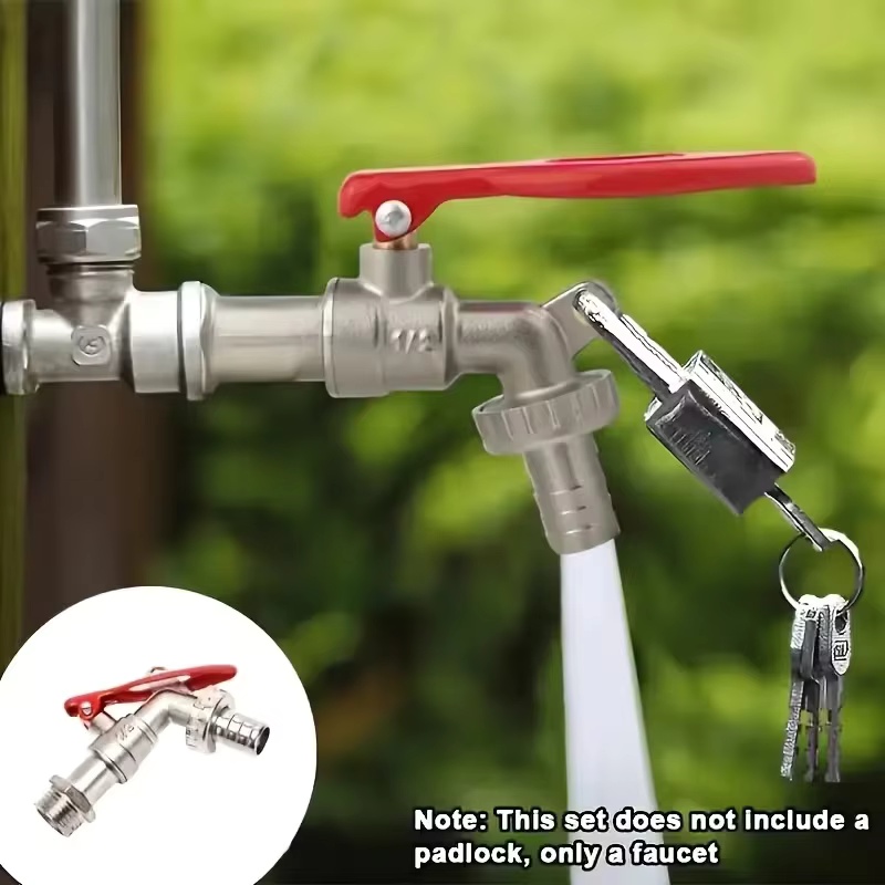 1 Peça Torneira de Liga de Zin - Gardening Yard Tools avaliação e preço