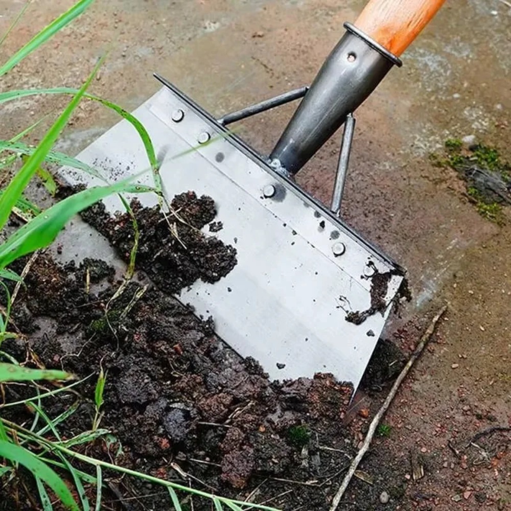 Pá de capina de aço inoxidável - Gardening Tools Spade avaliação e preço
