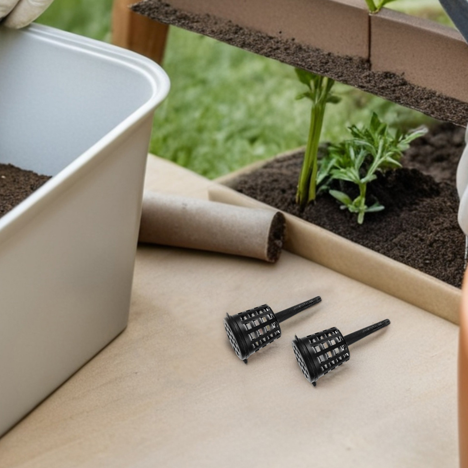 Cesto de Fertilizante Compacto - Gardening Tools Basket avaliação e preço