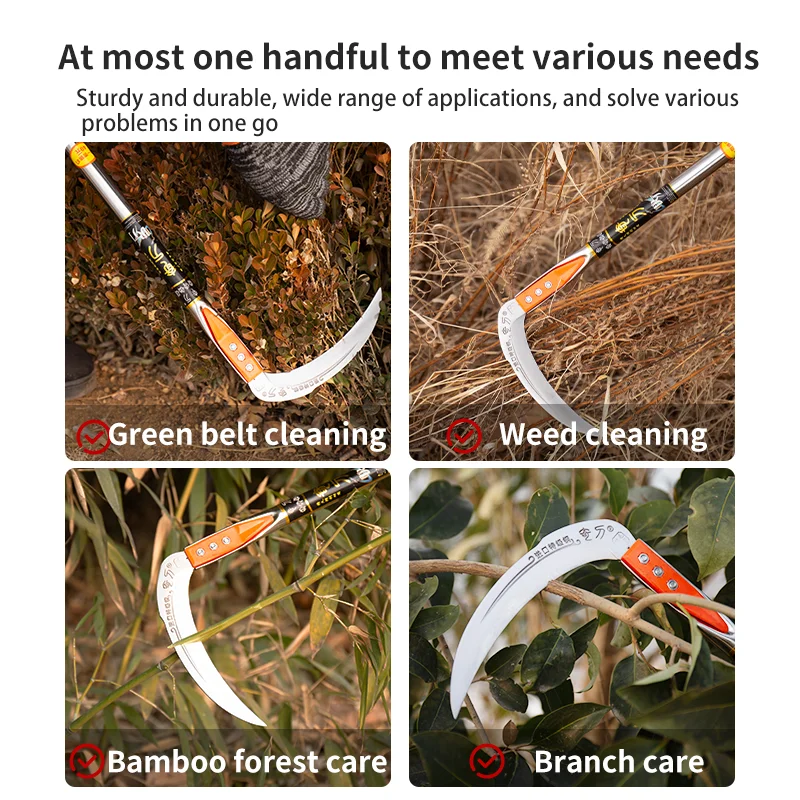 Foice Manual para Grama – Ferr - Gardening Tools Long avaliação e preço