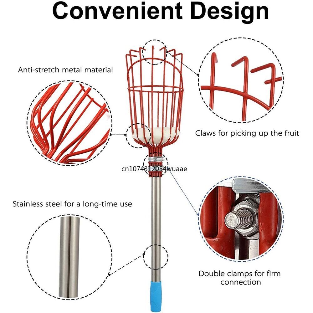 1 Conjunto de Colhedor de Frut - Gardening Tools Basket avaliação e preço